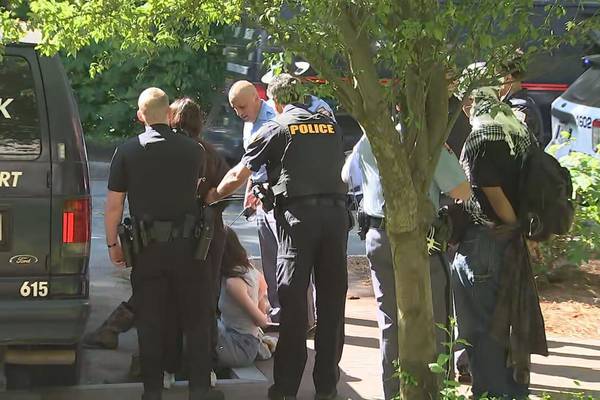 Police take multiple protesters into custody on Emory University’s campus
