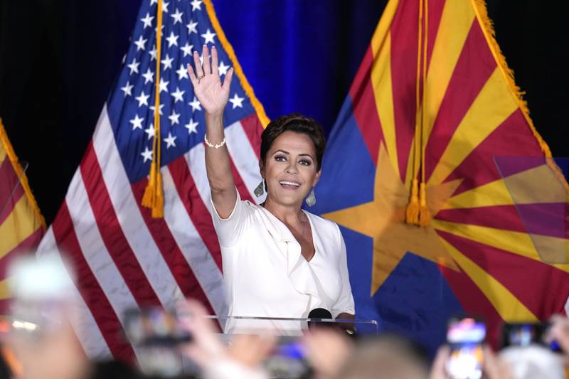 Kari Lake wins GOP primary for closely watched Arizona Senate race