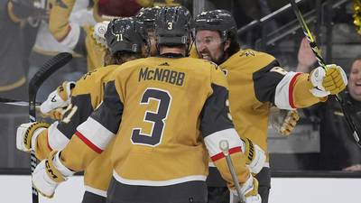 Noah Hanifin breaks late tie, Golden Knights beat Stars 2-0 to force Game 7