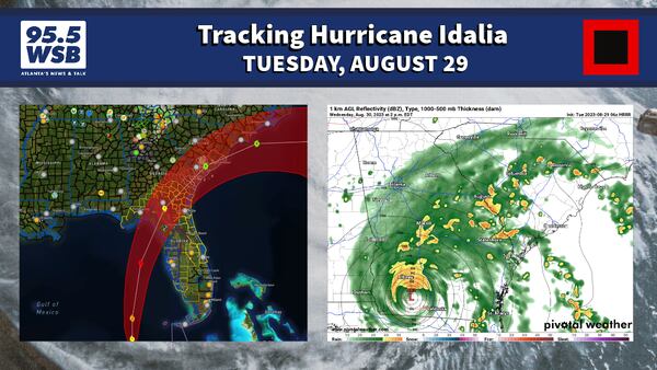 Idalia strengthening rapidly, forecast to make landfall Wednesday as a Major Category 3 Hurricane
