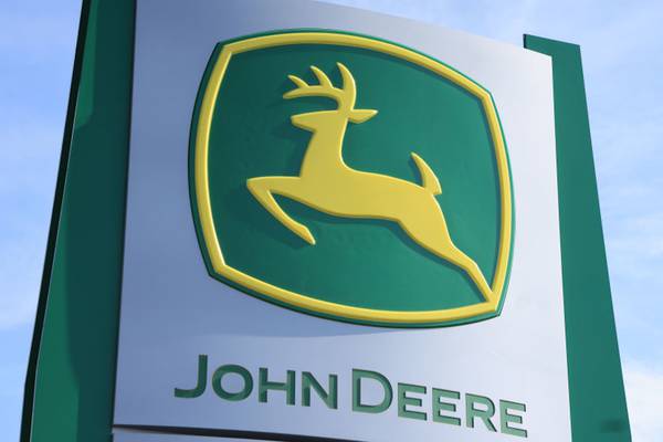 Newlyweds visit John Deere museum during honeymoon trip