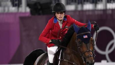 Tokyo Olympics: Jessica Springsteen wins silver in equestrian team jumping 