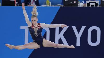 US gymnast Jade Carey wins gold in floor exercise final at Tokyo Olympics