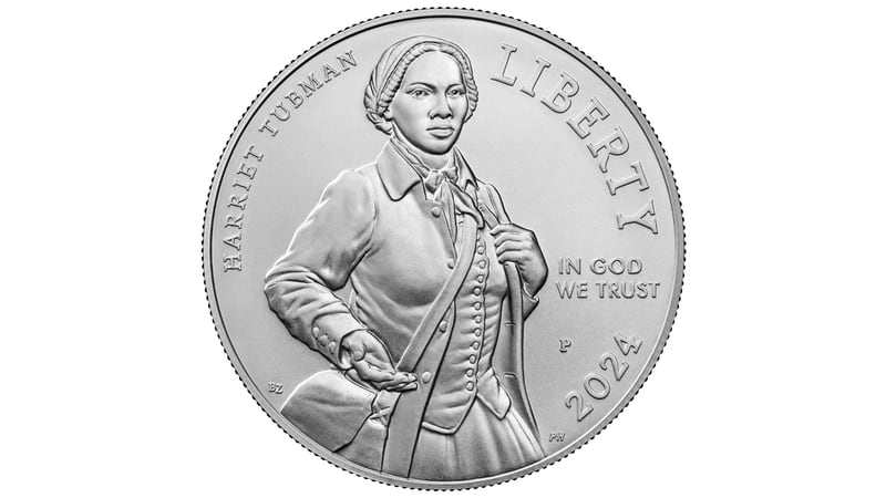 US Mint releases commemorative coins honoring Harriet Tubman