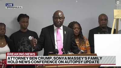 Sonya Massey, woman killed in home by police, died by homicide with gunshot to head, autopsy shows