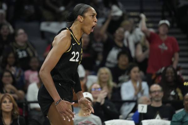 WNBA semifinals: Aces fight back Wings for 2-0 lead behind another A'ja Wilson scoring clinic