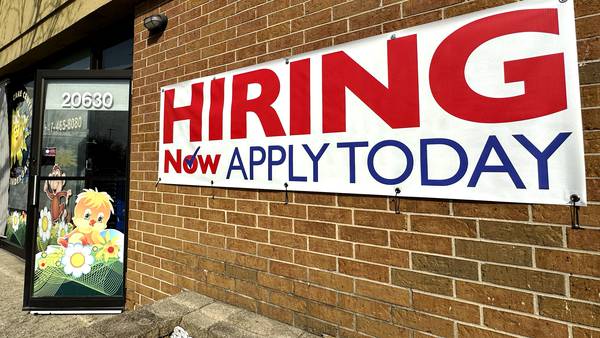 The number of Americans applying for jobless benefits holds steady as labor market remains strong