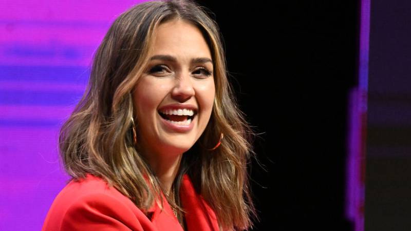 ATLANTA, GEORGIA - AUGUST 18: Actress Jessica Alba speaks onstage during the Third Annual Fearless Venture Capital Summit at Atlanta Symphony Hall on August 18, 2023 in Atlanta, Georgia. (Photo by Paras Griffin/Getty Images)