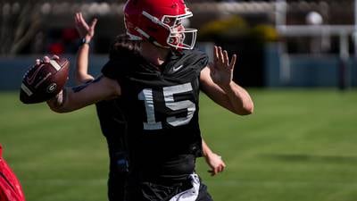 Carson Beck ready to benefit from helmet radio, iPad technology