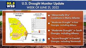 ‘Abnormally Dry’ conditions spread into Metro Atlanta