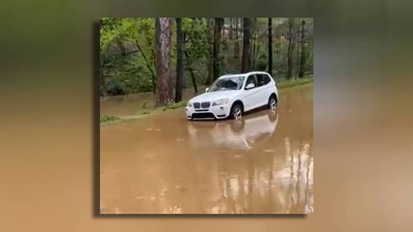Water rescues, heavy flooding reported in parts of metro Atlanta