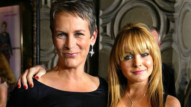 The two actresses famously switched places in the 2003 movie, "Freaky Friday."