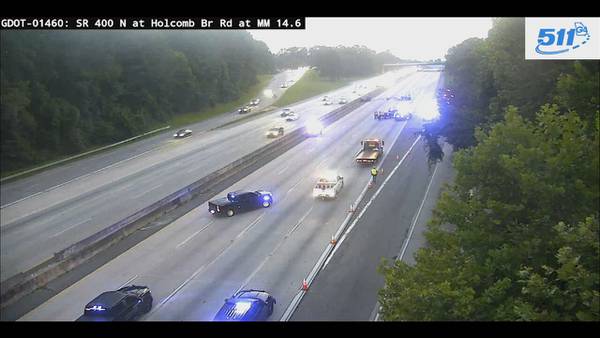 2 killed in early morning crash on Ga. 400, northbound lanes reopening hours later  
