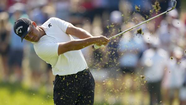 PGA Championship gets underway. Xander Schauffele out to the early lead