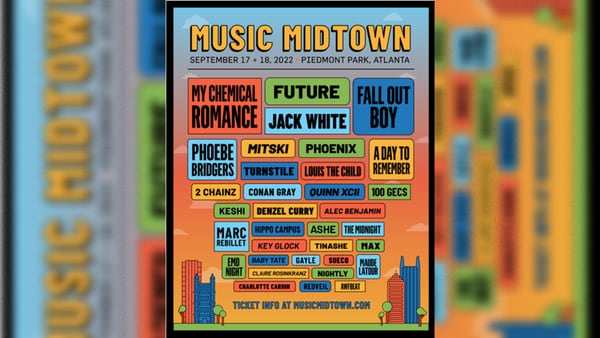 Music Midtown releases full lineup for this year’s festival at Piedmont Park
