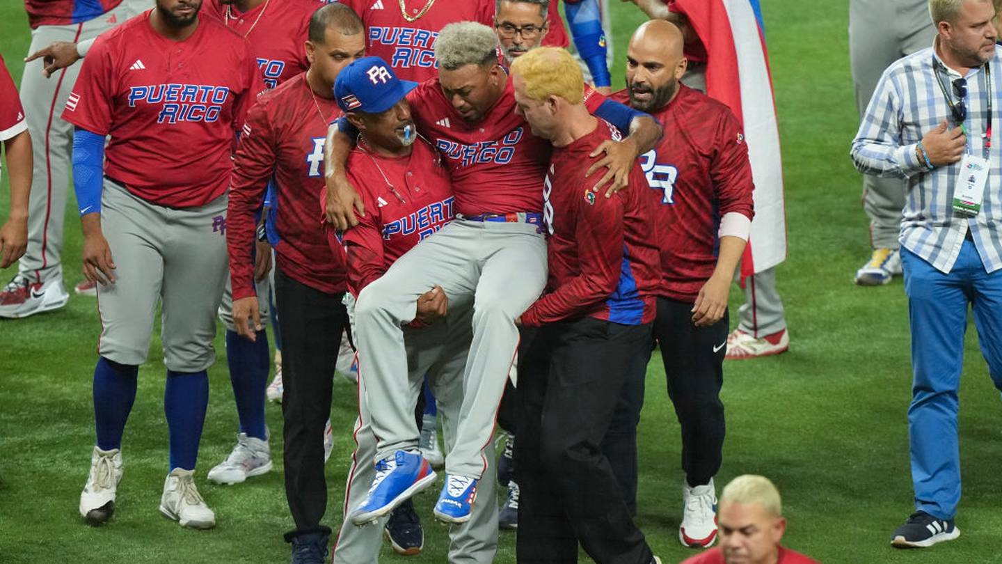 2017 World Baseball Classic: Diaz #39 Puerto Rico Road Jersey