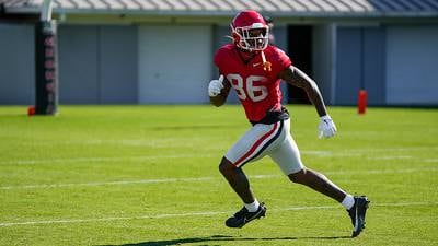 Dillon Bell ‘sets a standard’ for Georgia wide receiver room as he flashes leadership skills