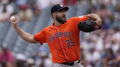 Verlander scratched for Astros' game against Tigers because of neck discomfort