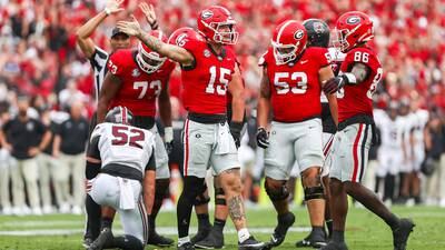 Georgia giant favorite in much-needed warm-up game with UAB, other SEC lines