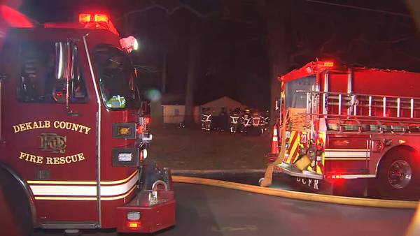 Elderly woman dies in Brookhaven house fire, man and 2 dogs rescued Thursday night