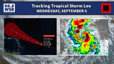 Tracking Tropical Storm Lee, soon to be a major hurricane this week