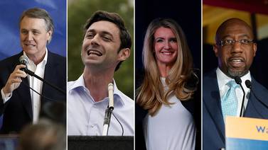 Live Updates: Warnock projected winner, Ossoff leads Perdue in tight race