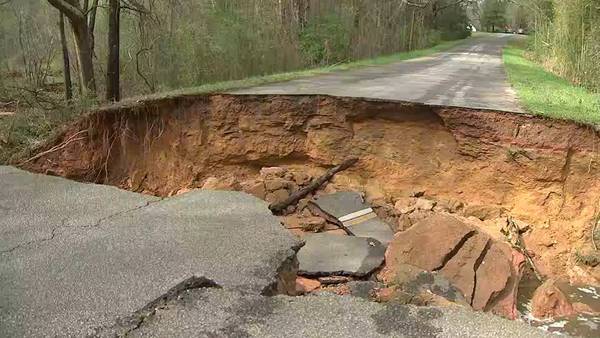 Upson County roads closed, damaged after severe weather