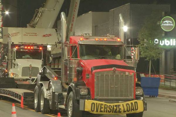 Crane truck that led to parking deck collapse at Publix removed weeks later