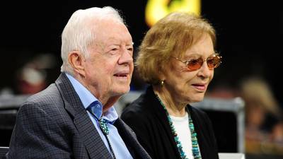 Jimmy & Rosalyn Carter receive lifetime achievement award from Gates Foundation
