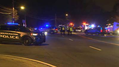 At least 2 dead after crash shuts down busy South Fulton road