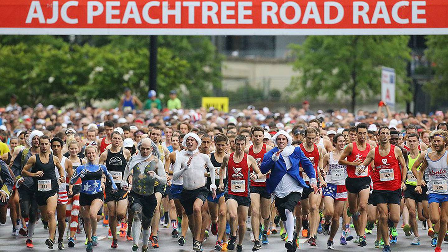 AJC Peachtree Road Race honors its Iron Man 95.5 WSB