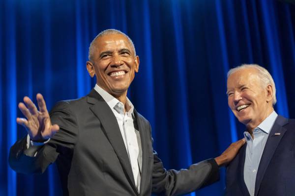 Obama, Clinton and big-name entertainers help Biden raise a record $26 million for his reelection