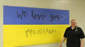 Georgia students decorate hallways in sunflowers for beloved custodian from Ukraine