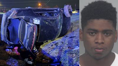 Teen strikes patrol cars, crashes stolen Dodge Charger during chase, Gwinnett police say