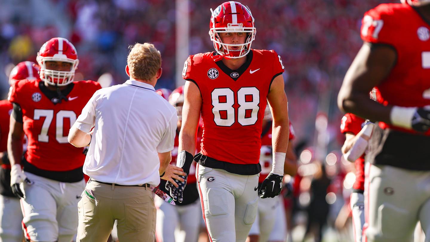 Kirby Smart Provides an Update on Georgia's Tight End Room