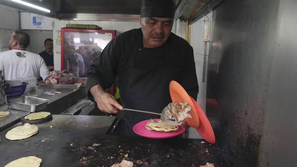 The first Mexican taco stand to get a Michelin star is a tiny business where the heat makes the meat
