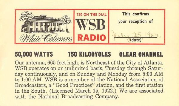 WSB History: 1960s