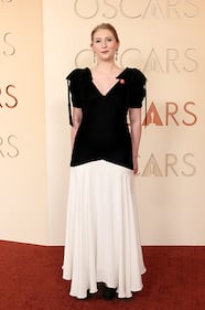 Oscars red carpet