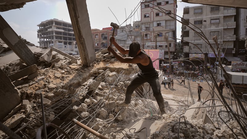 Top US commander visits aircraft carrier, Gaza talks in Egypt and other Mideast news