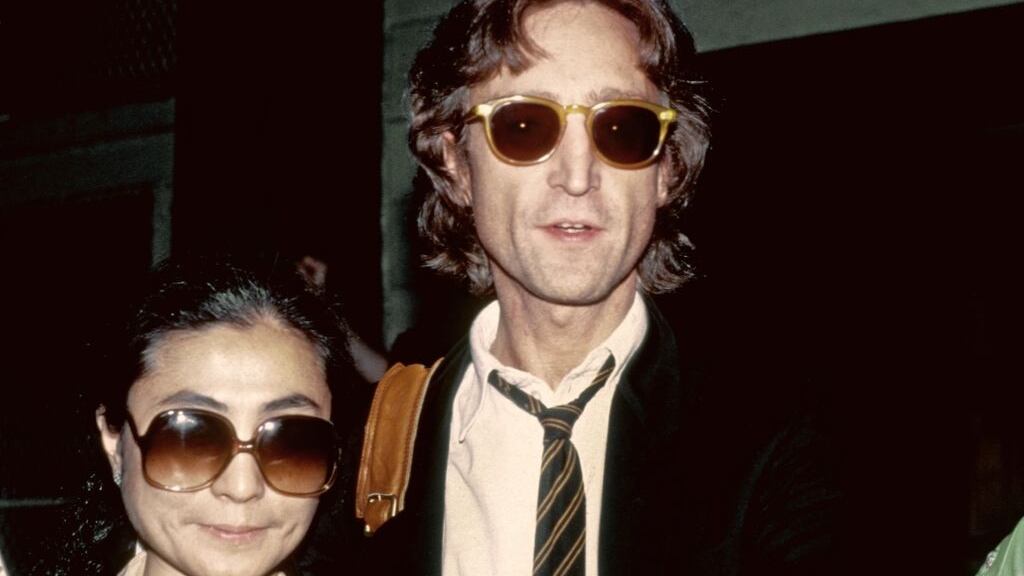 Yoko Ono and John Lennon