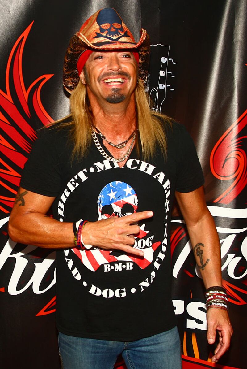 SUNRISE, FLORIDA - APRIL 02: Bret Michaels performs at the Rockfest 80's Concert - Day 1 at Markham Park on April 2, 2016 in Sunrise, Florida. (Photo by Mychal Watts/Getty Images)