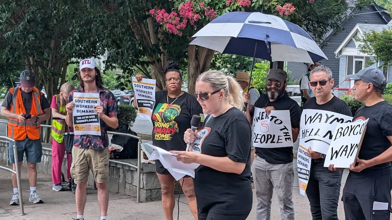 Rideshare drivers rally against Waymo expansion in metro Atlanta