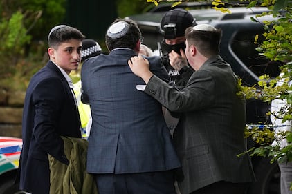 Stabbing at Manchester synagogue