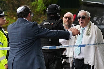 Stabbing at Manchester synagogue