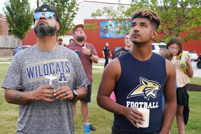 Apalachee High School shooting vigil