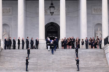 Sen. Lindsey Graham memorial at the U.S. Capitol.