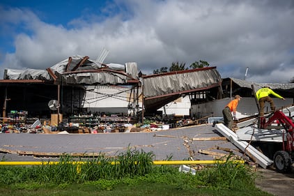 Hurricane Francine aftermath