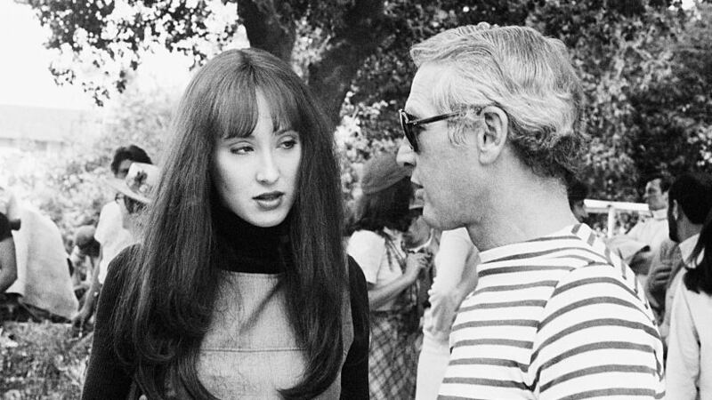 Susan Kendall Newman and her father Paul Newman