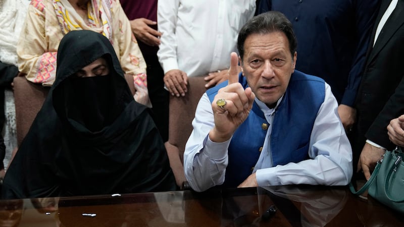 Pakistani court sentences former Prime Minister Imran Khan and wife to 17 years in graft case