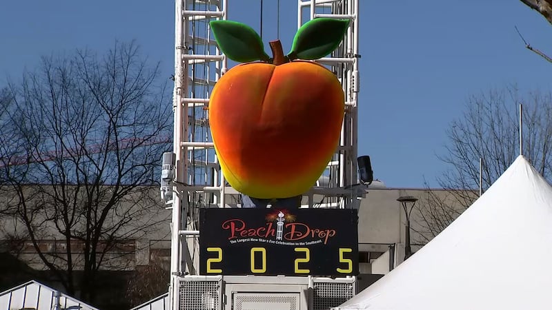 City of Atlanta trading Peach Drop for fireworks and high-flying tech